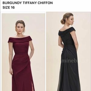 Size 16 gown by Jasper. Never worn.  Make an offer